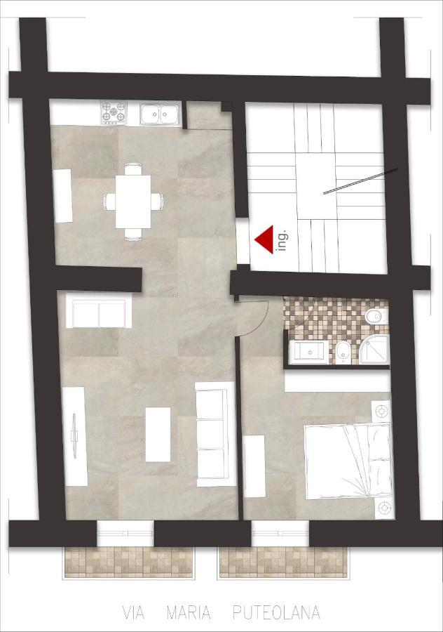דירות Casa Klaire פוזולי מראה חיצוני תמונה